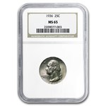 1936 Washington Quarter MS-65 NGC