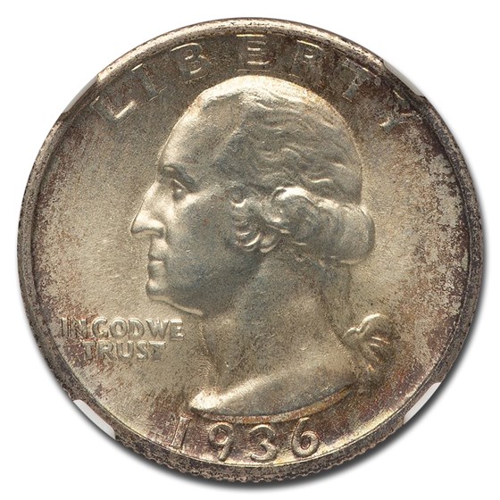 1936 Washington Quarter MS-67 NGC 1936 Washington Quarter MS-67 NGC