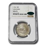 1936 Wisconsin Half Dollar Centennial MS-67+ NGC CAC