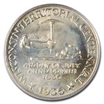 1936 Wisconsin Half Dollar MS-64 PCGS