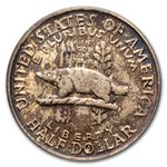 1936 Wisconsin Territorial Centennial Half BU (Toned)