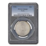 1936 York County, Maine Tercentenary Half MS-68 PCGS