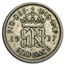 1937-1946 Great Britain Silver 6 Pence George VI Avg Circ