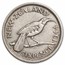 1937-1946 New Zealand Silver 6 Pence George VI Avg Circ