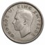 1937-1946 New Zealand Silver 6 Pence George VI Avg Circ
