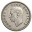 1937-1946 New Zealand Silver Shilling George VI Avg Circ