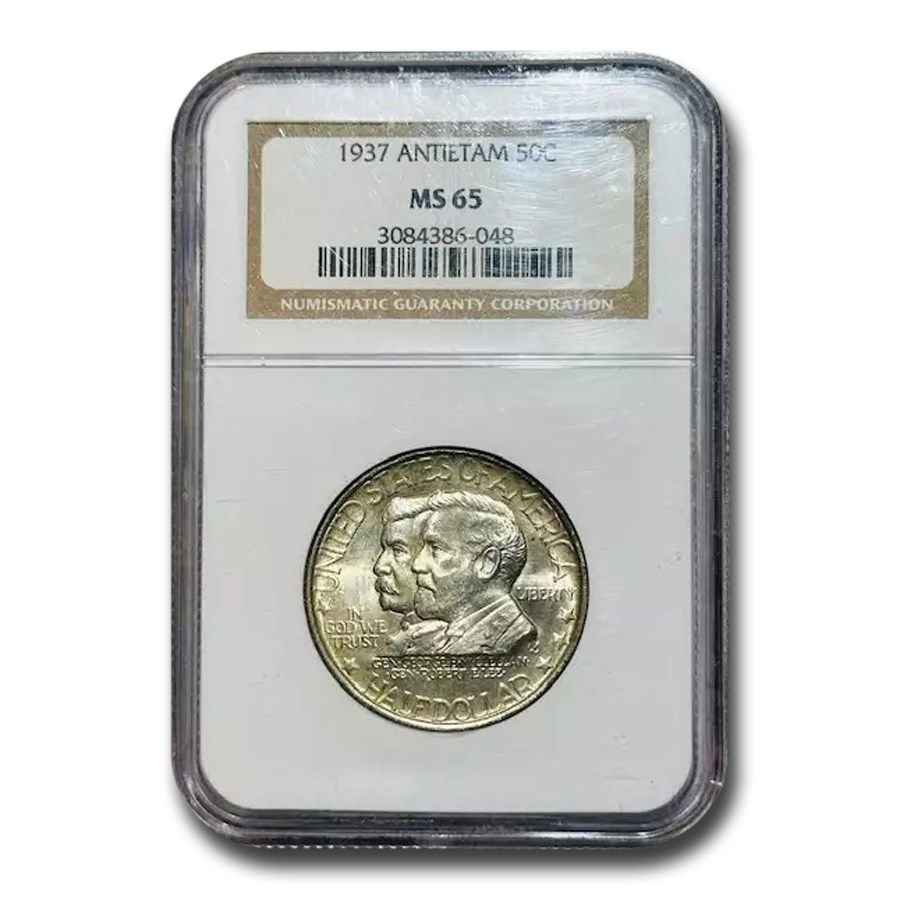 1937 Battle of Antietam Anniversary Half Dollar MS-65 NGC