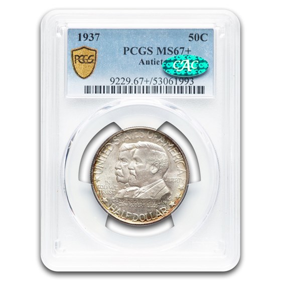 1937 Battle of Antietam Anniversary Half Dollar MS-67+ PCGS CAC