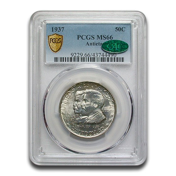 1937 Battle of Antietam Half Dollar Commem MS-66 PCGS CAC 1937 Battle of Antietam Half Dollar Commem MS-66 PCGS CAC