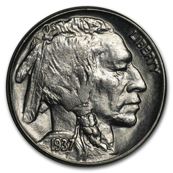 1937 Buffalo Nickel BU 1937 Buffalo Nickel BU