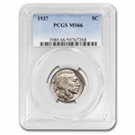 1937 Buffalo Nickel MS-66 PCGS