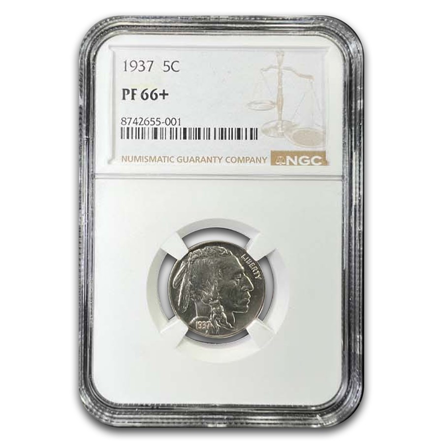 1937 Buffalo Nickel PF-66+ NGC