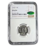 1937 Buffalo Nickel PF-67+ NGC CAC