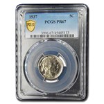 1937 Buffalo Nickel PR-67 PCGS