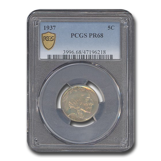 1937 Buffalo Nickel PR-68 PCGS