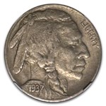 1937-D 3 Legged Buffalo Nickel AU-50 NGC