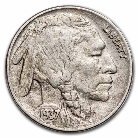1937-D 3-Legged Buffalo Nickel AU 1937-D 3-Legged Buffalo Nickel AU