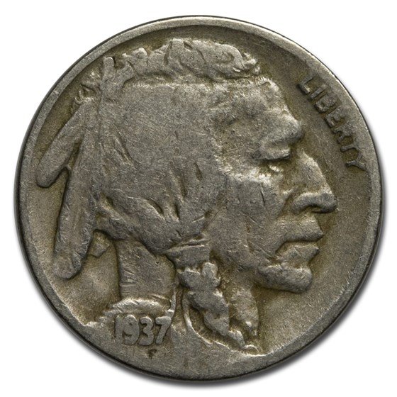 1937-D 3-Legged Buffalo Nickel Fine 1937-D 3-Legged Buffalo Nickel Fine