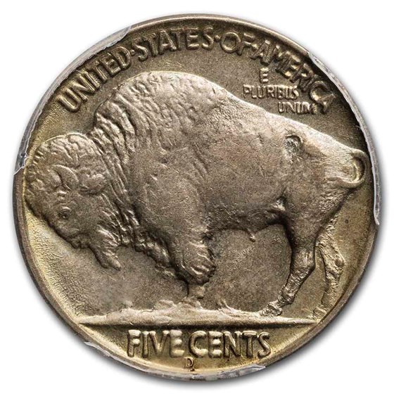 1937-D 3 Legged Buffalo Nickel MS-62 PCGS CAC