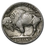 1937-D 3 Legged Buffalo Nickel VF