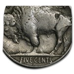 1937-D 3 Legged Buffalo Nickel VF