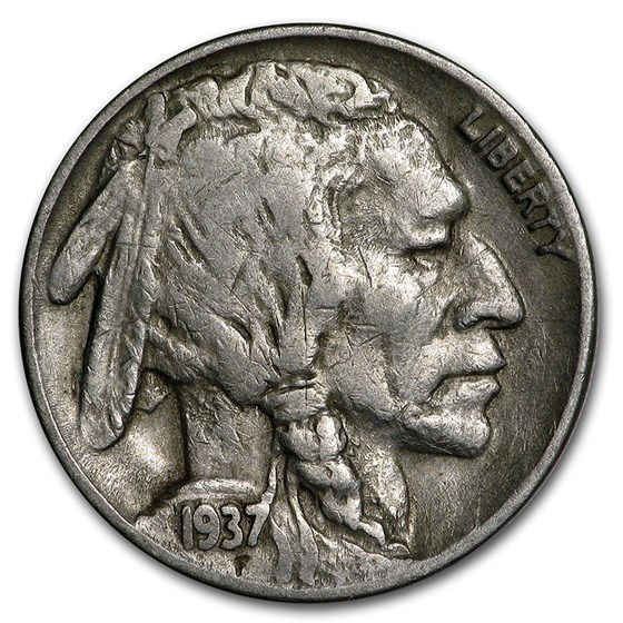 1937-D 3 Legged Buffalo Nickel VF 1937-D 3 Legged Buffalo Nickel VF
