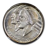 1937-D Arkansas Centennial Commemorative Half Dollar MS-66 NGC