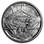 1937-D Arkansas Centennial Half BU