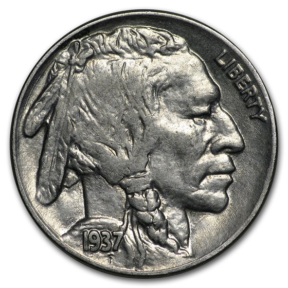 1937-D Buffalo Nickel BU