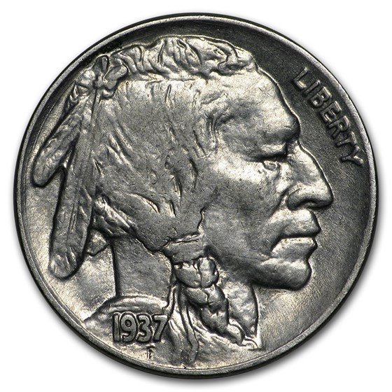 1937-D Buffalo Nickel BU 1937-D Buffalo Nickel BU