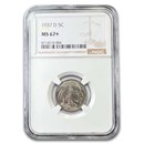 1937-D Buffalo Nickel MS-67+ NGC