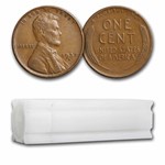 1937-D Lincoln Cent 50-Coin Roll Avg Circ