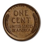 1937-D Lincoln Cent BU (Brown)