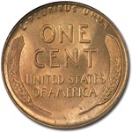 1937-D Lincoln Cent BU (Red)
