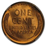 1937-D Lincoln Cent MS-67 NGC (Red)