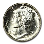 1937-D Mercury Dime MS-66 NGC (FB)