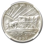 1937-D Oregon Trail Commemorative Half Dollar MS-67+ NGC