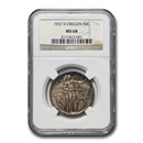 1937-D Oregon Trail Memorial Half Dollar Commem MS-68 NGC