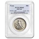 1937-D Texas Half Dollar MS-65 PCGS