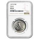1937-D Texas Half Dollar MS-66 NGC