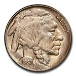 1937-D Three Legged Buffalo Nickel MS-65 NGC