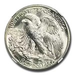 1937-D Walking Liberty Half Dollar MS-64 NGC