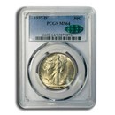 1937-D Walking Liberty Half Dollar MS-64 PCGS CAC