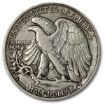 1937-D Walking Liberty Half Dollar XF
