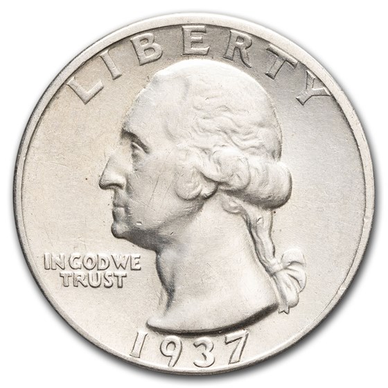 1937-D Washington Quarter AU 1937-D Washington Quarter AU