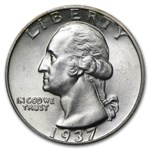 1937-D Washington Quarter BU