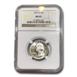 1937-D Washington Quarter MS-65 NGC