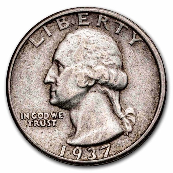 1937-D Washington Quarter XF 1937-D Washington Quarter XF