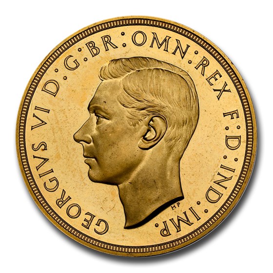 1937 Great Britain Gold 5 Pounds King George VI PR-65 PCGS 1937 Great Britain Gold 5 Pounds King George VI PR-65 PCGS