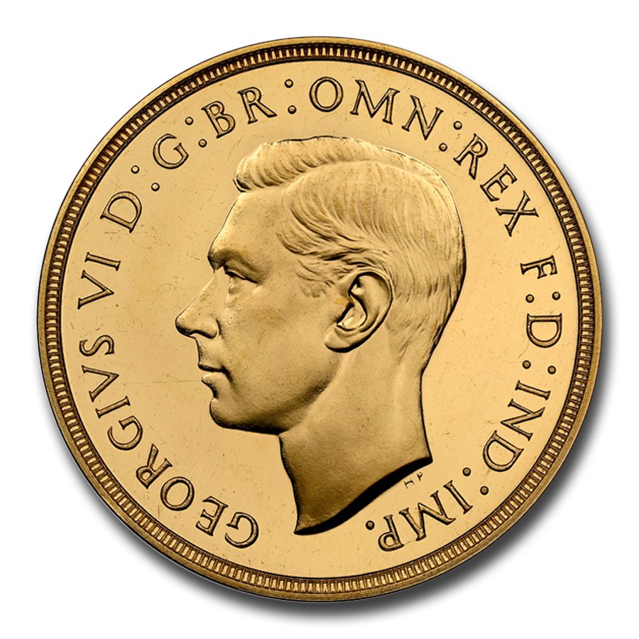 1937 Great Britain Gold Double Sovereign George VI PF-66 NGC